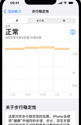 平舆iPhone手机维修如何在iPhone开启'步行稳定性通知'