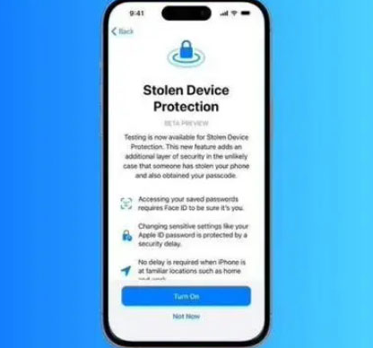 平舆苹果授权维修店分享被盗设备保护功能开启方法 