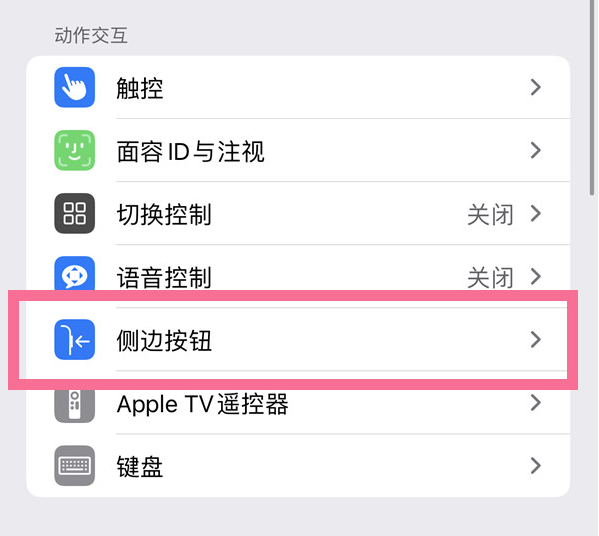 平舆苹果14维修店分享iPhone14 Plus侧键双击下载功能关闭方法 