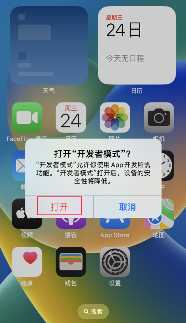 平舆苹果手机维修分享如何打开开发者模式 