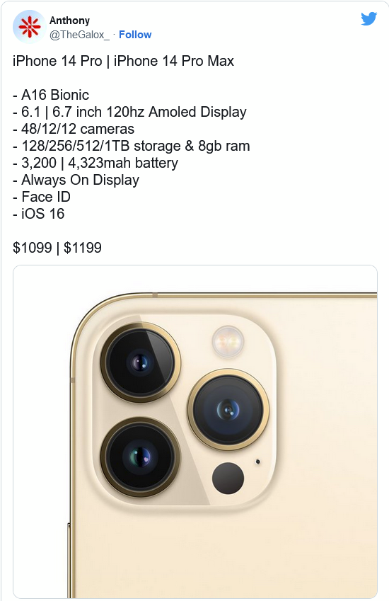 平舆苹果14维修分享iPhone 14全系涨价 