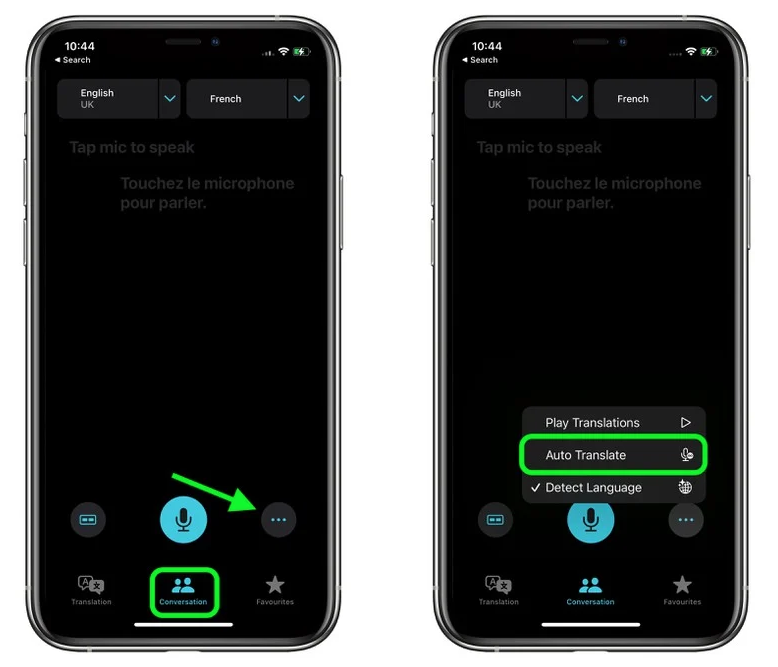 平舆苹果手机维修分享iOS 15 “翻译” App 新改进 