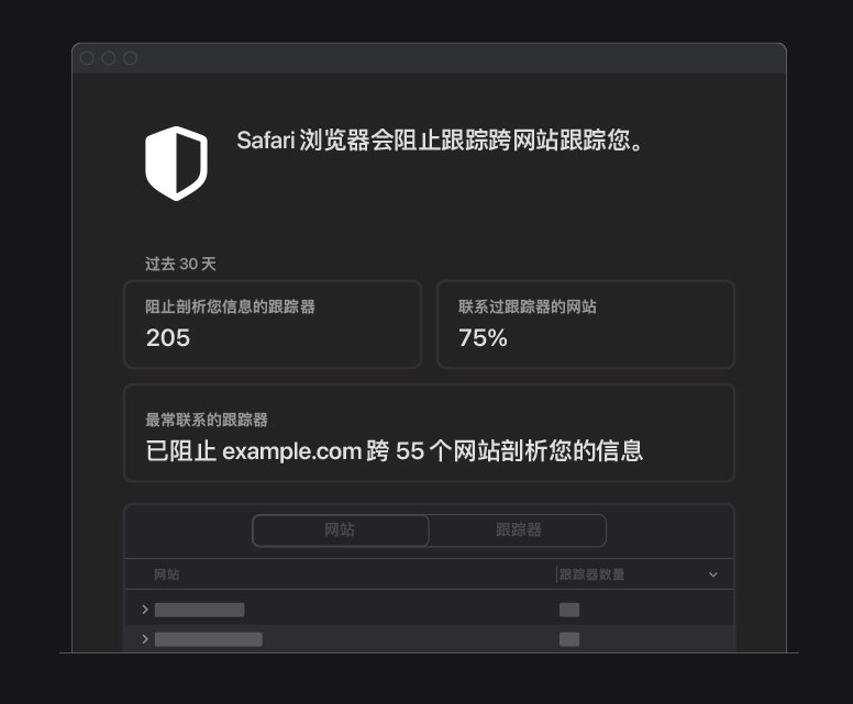 平舆苹果手机维修分享如何在 Safari 浏览器中查看和打开隐私报告 