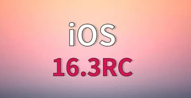 平舆苹果手机维修分享iOS 16.3 RC版升级_iOS 16.3 RC版一键刷机教程 